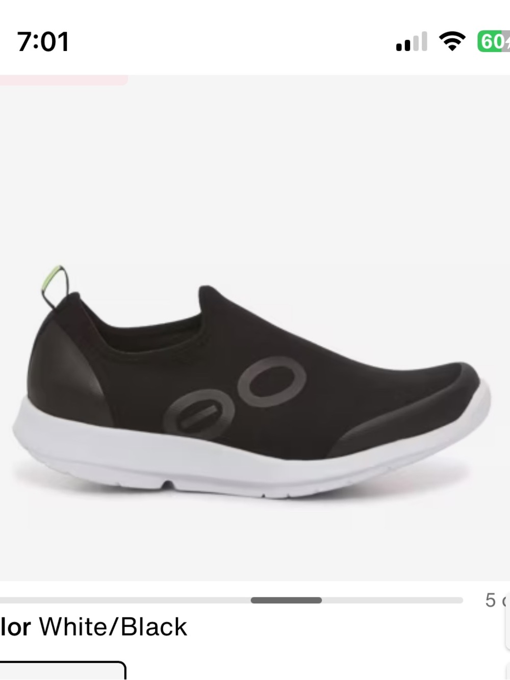 Oofos Oomg Sport Slip On Sneaker